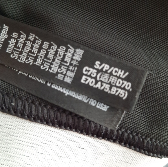 Victoria Sport The Player Sports Bra by Victoria Secret Black Athletic Size S - Picture 8 of 13